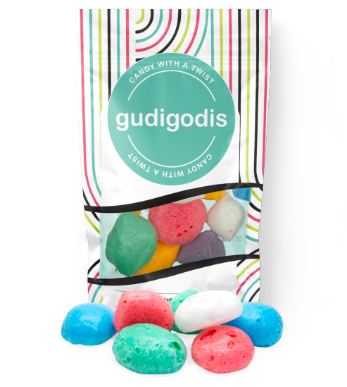 GudiGodis Gudiheads Frezze Dry Airheads liofilizados